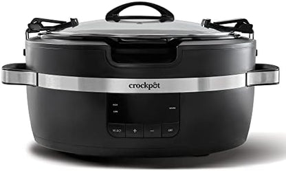 Crock-Pot Thermoshield 6 Quart Slow Cooker with Carry Handles - Curated Collection
