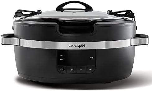 Crock-Pot Thermoshield 6 Quart Slow Cooker with Carry Handles - Curated Collection