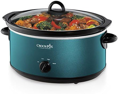 Crock-Pot 7 Quart Manual Slow Cooker – Turquoise
