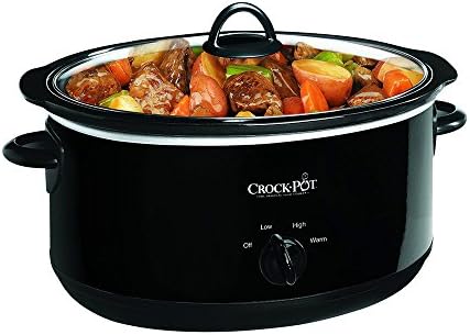 Crock-Pot 8 Quart Manual Slow Cooker – Black - Curated Collection