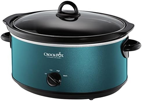 Crock-Pot 7 Quart Manual Slow Cooker – Turquoise - Curated Collection