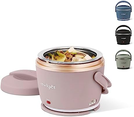 Crock-Pot Electric Lunch Box Food Warmer 20oz – Blush Pink