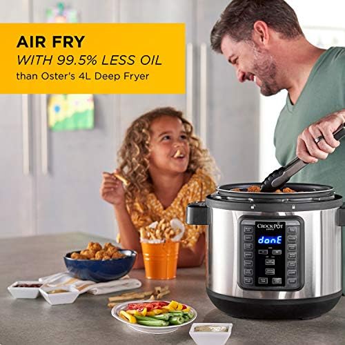 Crock-Pot Express Crisp 8 Quart 10-in-1 Pressure Cooker