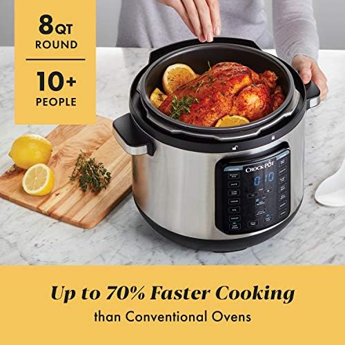 Crock-Pot 8 Quart Express Crock Multi-Use Pressure Cooker