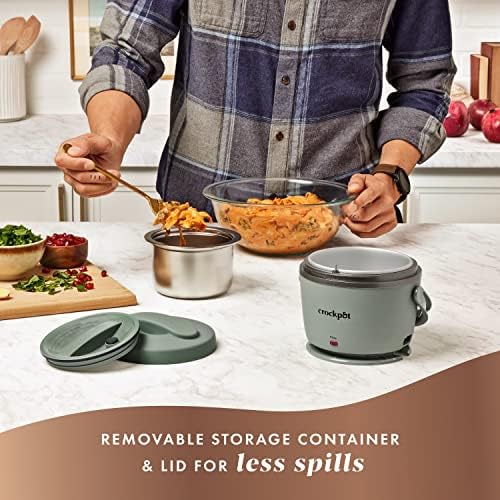 Crock-Pot Portable Electric Lunch Box Food Warmer – Green