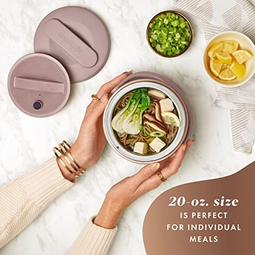 Crock-Pot Electric Lunch Box Food Warmer 20oz – Blush Pink