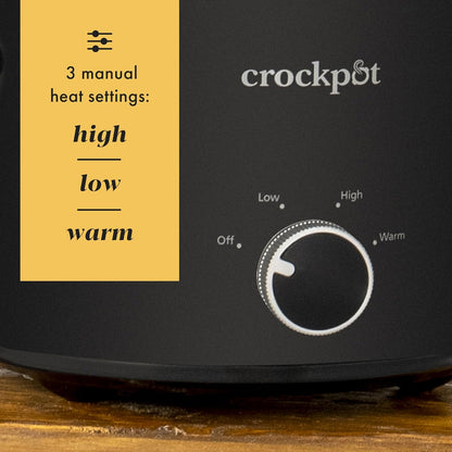 Crock-Pot 2 Quart Mini Slow Cooker – Classic Compact Cooker
